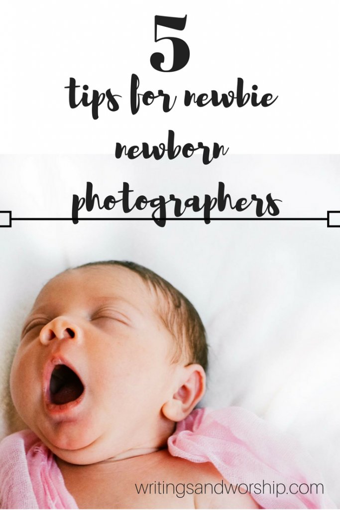 5 tips for newborn photography
