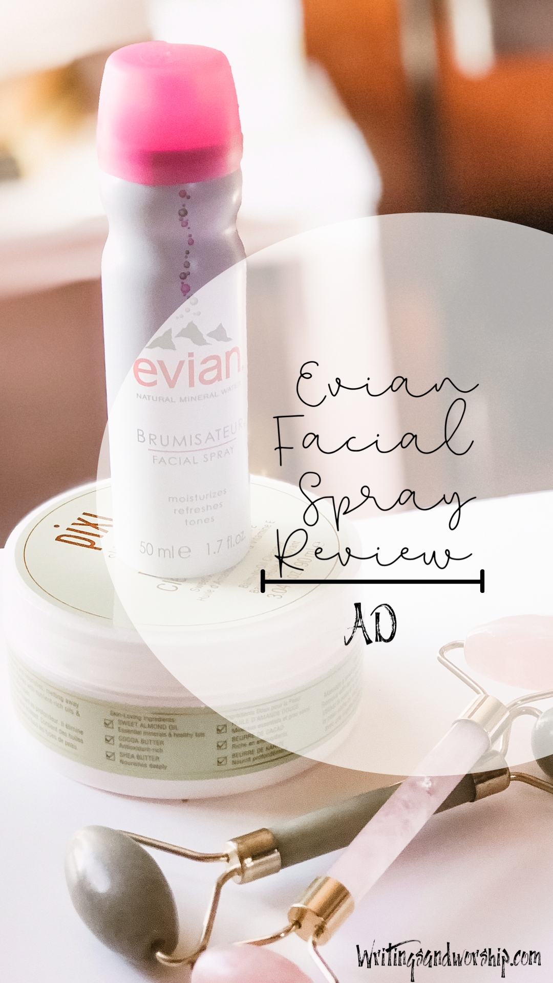Evian Facial Spray + winter skincare